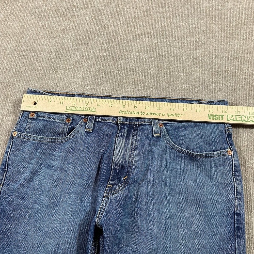 Levis 541‎ Jeans Mens 32x31 Athletic Fit Medium Wash Blue Denim Stretch Skate - Picture 12 of 15